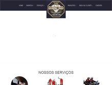 Tablet Screenshot of diamondseguranca.com.br